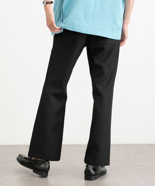 URBAN RESEARCH（アーバンリサーチ）の「URBAN RESEARCH iD　ポリエステルツイルブーツカットパンツ（その他パンツ・メンズ・ブラック/ラベンダー/ブルー系その他・MEDIUM/LARGE）」の6枚目の写真