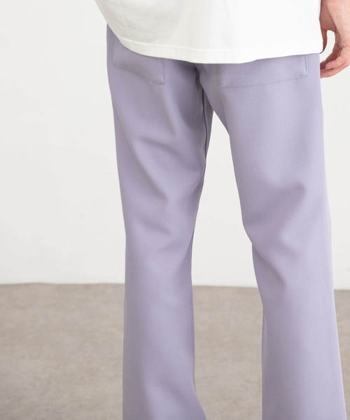 URBAN RESEARCH（アーバンリサーチ）の「URBAN RESEARCH iD　ポリエステルツイルブーツカットパンツ（その他パンツ・メンズ・ブラック/ラベンダー/ブルー系その他・MEDIUM/LARGE）」の19枚目の写真