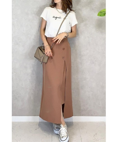 新品♢未使用　IENA ラップスカート風スカッツ high-tree-y_amyu--22084602