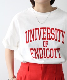 GeeRA | 2022 SS カレッジロゴ半袖Ｔシャツ(Tシャツ/カットソー)