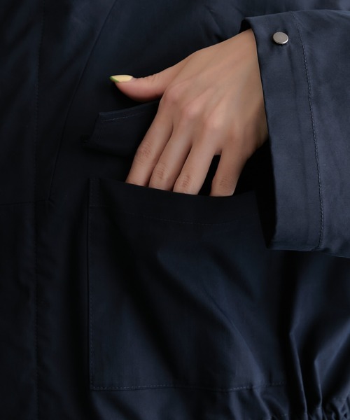 COLLAGE GALLARDAGALANTE(コラージュガリャルダガランテ)の「【OT】オトナミリタリーコート/コンバットコート(ミリタリージャケット・レディース・ネイビー/カーキ・FREE)」の18枚目の写真