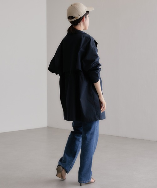 COLLAGE GALLARDAGALANTE(コラージュガリャルダガランテ)の「【OT】オトナミリタリーコート/コンバットコート(ミリタリージャケット・レディース・ネイビー/カーキ・FREE)」の3枚目の写真