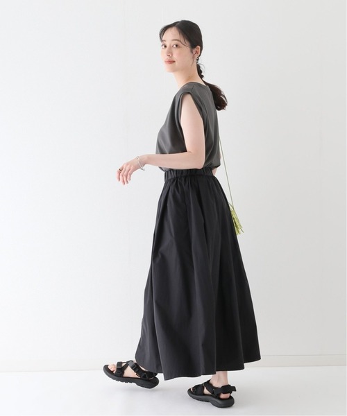 JOURNAL STANDARD relume(ジャーナルスタンダード レリューム)の「《追加》汗染み防止フレンチスリーブTEE(Tシャツ/カットソー・レディース・ホワイト/チャコールグレー/ブラック/ブラウン/オレンジ・FREE)」の15枚目の写真