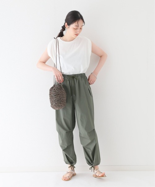 JOURNAL STANDARD relume(ジャーナルスタンダード レリューム)の「《追加》汗染み防止フレンチスリーブTEE(Tシャツ/カットソー・レディース・ホワイト/チャコールグレー/ブラック/ブラウン/オレンジ・FREE)」の7枚目の写真