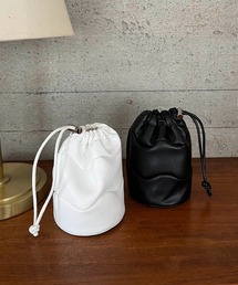 CAPRICIEUX LE'MAGE | ウェービー巾着バッグ(ハンドバッグ)