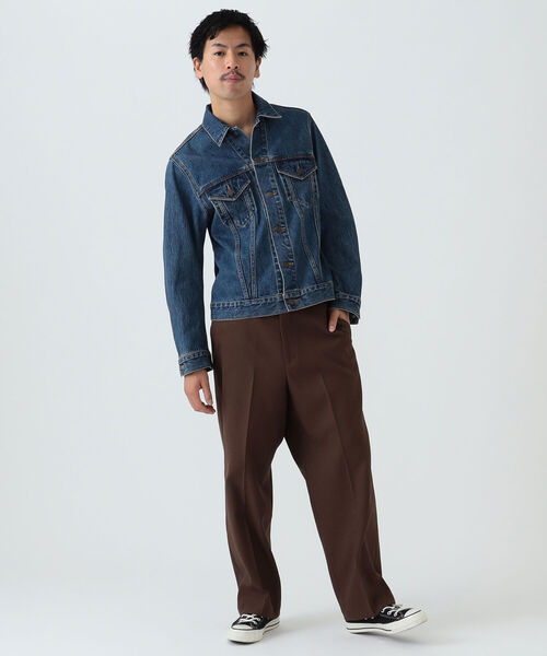 BEAMS（ビームス）の「BEAMS / 3D カット デニム ジャケット（デニムジャケット・メンズ・インディゴブルー/ワンウォッシュ・M/S/XL/L）」の12枚目の写真