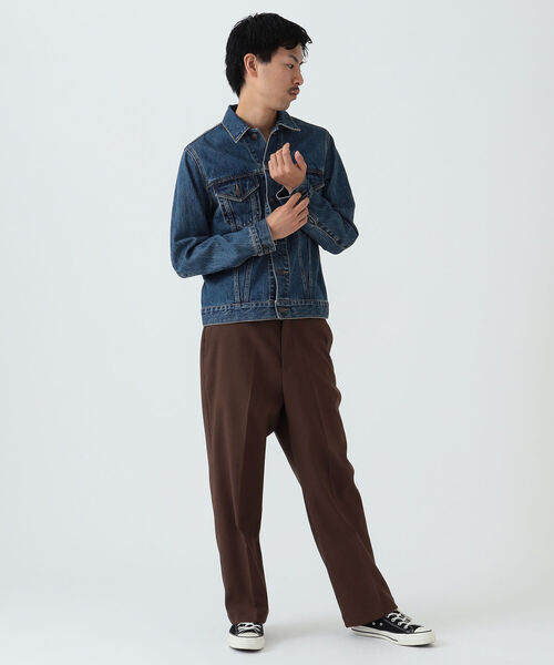 BEAMS（ビームス）の「BEAMS / 3D カット デニム ジャケット（デニムジャケット・メンズ・インディゴブルー/ワンウォッシュ・M/S/XL/L）」の3枚目の写真