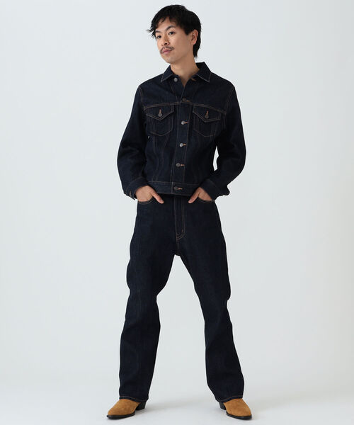 BEAMS（ビームス）の「BEAMS / 3D カット デニム ジャケット（デニムジャケット・メンズ・インディゴブルー/ワンウォッシュ・M/S/XL/L）」の19枚目の写真