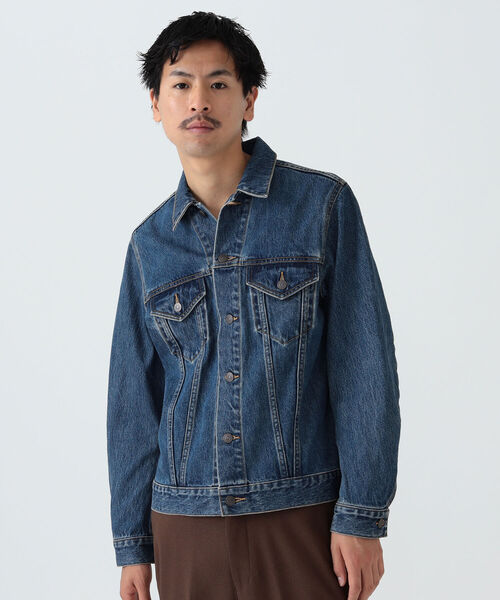 BEAMS（ビームス）の「BEAMS / 3D カット デニム ジャケット（デニムジャケット・メンズ・インディゴブルー/ワンウォッシュ・M/S/XL/L）」の10枚目の写真