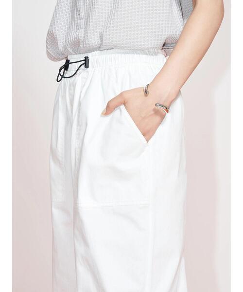 koe（コエ）の「ベーカーイージーパンツ＊（カーゴパンツ・レディース・ピンク/ブラック/オフホワイト・M）」の21枚目の写真
