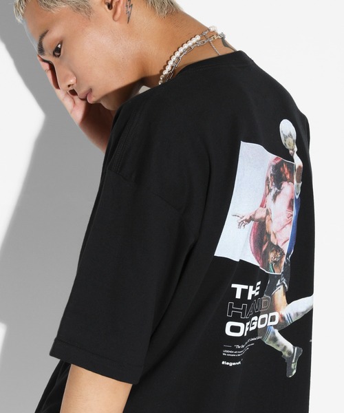 LEGENDA（レジェンダ）の「レジェンダ MUSEUM THE HAND OF GOD Tシャツ / LEGENDA MUSEUM THE HAND OF GOD T-Shirt（Tシャツ/カットソー・メンズ・ブラック/ホワイト・FREE）」の19枚目の写真