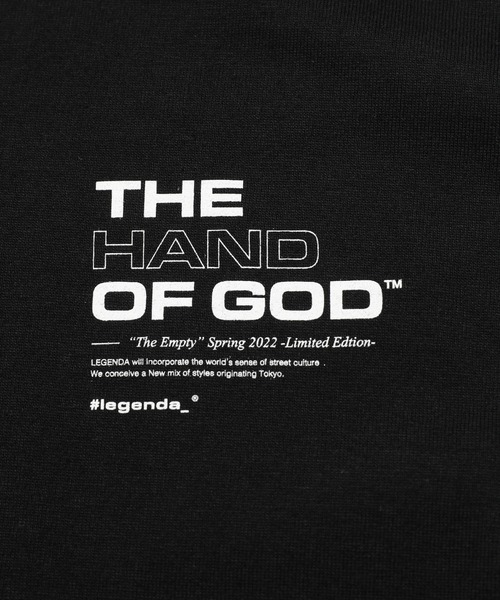 LEGENDA（レジェンダ）の「レジェンダ MUSEUM THE HAND OF GOD Tシャツ / LEGENDA MUSEUM THE HAND OF GOD T-Shirt（Tシャツ/カットソー・メンズ・ブラック/ホワイト・FREE）」の20枚目の写真