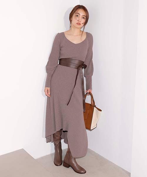 セール ブランド古着 ニットワンピース ワンピース Fray I D フレイアイディー のファッション通販 Zozoused