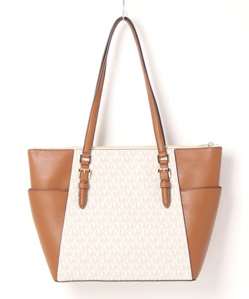 MICHAEL KORS（マイケルコース）の「CHARLOTTE トート ラージ（トートバッグ・レディース・ホワイト系・FREE）」の2枚目の写真