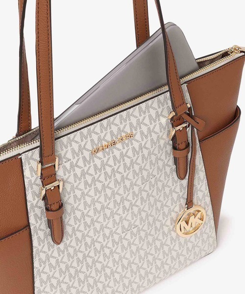 MICHAEL KORS（マイケルコース）の「CHARLOTTE トート ラージ（トートバッグ・レディース・ホワイト系・FREE）」の8枚目の写真