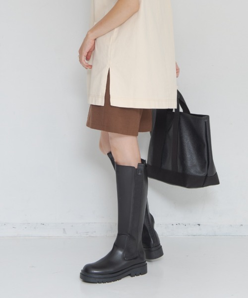 Shelly island（シェリーアイランド）の「【足をすっきり魅せる程よい丈感】ショートパンツ（その他パンツ・レディース・ブラック/ブラウン/その他・M）」の12枚目の写真