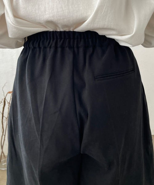 Shelly island（シェリーアイランド）の「【足をすっきり魅せる程よい丈感】ショートパンツ（その他パンツ・レディース・ブラック/ブラウン/その他・M）」の10枚目の写真