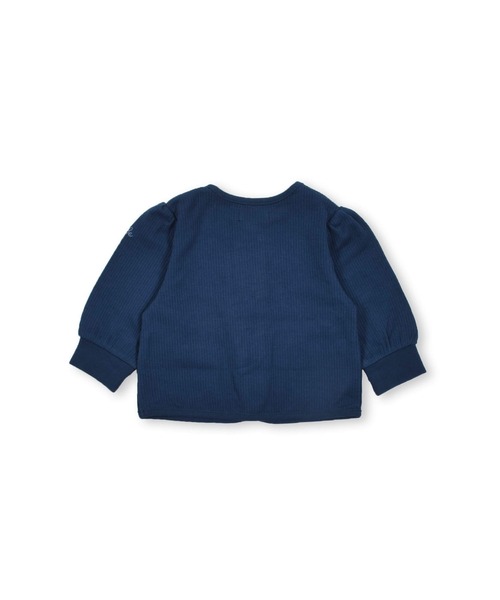 BeBe(ベベ)の「BeBe/ニット コール カーディガン ベビー (80~90cm)(カーディガン/ボレロ・キッズ・ネイビー・80/90)」の5枚目の写真