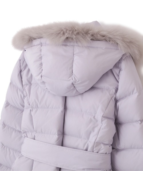 PROPORTION BODY DRESSING（プロポーションボディドレッシング）の「リボンベルト付きロングダウン / 1212252006（ダウンジャケット/コート・レディース・ネイビー/グレー/ブラック・X-SMALL/MEDIUM/SMALL）」の21枚目の写真