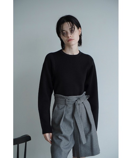 CLANE SET-IN SLEEVE KNIT TOPS ニットトップス CLANE（クラネ）の「SET-IN SLEEVE KNIT TOPS（ニット/セーター
