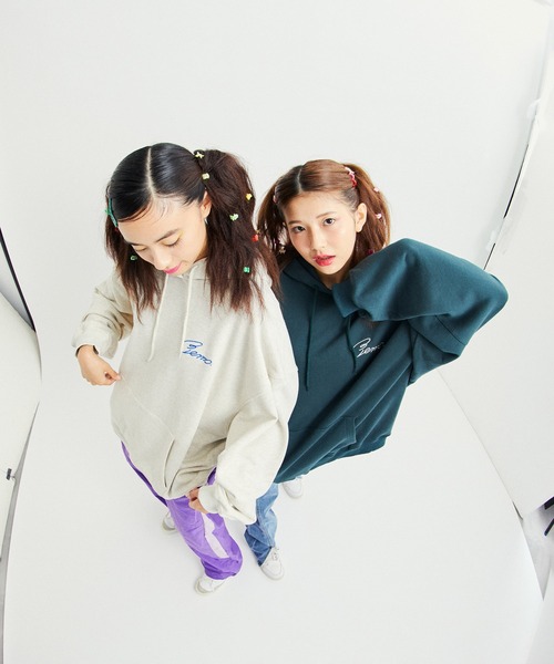 JUNRED(ジュンレッド)の「サンレモ×JUNRed / バルーンスリーブプルオーバーパーカー(パーカー・メンズ・グレー/グリーン・S/M/L)」の4枚目の写真