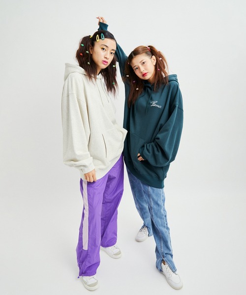 JUNRED(ジュンレッド)の「サンレモ×JUNRed / バルーンスリーブプルオーバーパーカー(パーカー・メンズ・グレー/グリーン・S/M/L)」の7枚目の写真