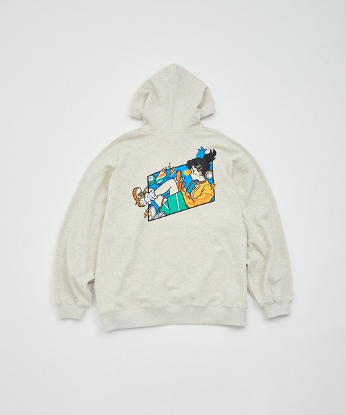 JUNRED(ジュンレッド)の「サンレモ×JUNRed / バルーンスリーブプルオーバーパーカー(パーカー・メンズ・グレー/グリーン・S/M/L)」の14枚目の写真
