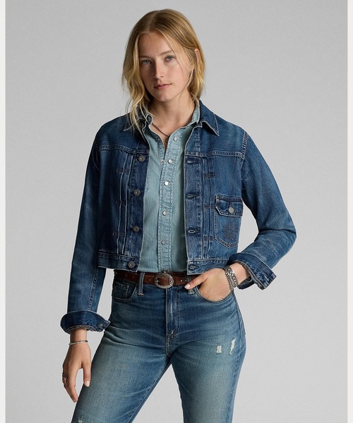 RRL デニムジャケット XS 2ndタイプ 美品 RRL デニムジャケット セカンドタイプ 表記サイズXS ラルフ