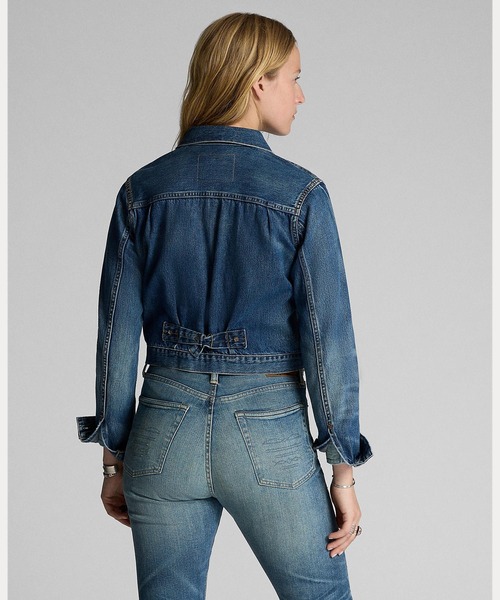 RRL ジップアップデニムジャケット　新品未使用 クロップド デニム ジャケット（デニムジャケット）｜RRL