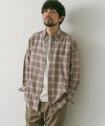 URBAN RESEARCH DOORS | ツイルチェックボタンダウンシャツ(シャツ/ブラウス)