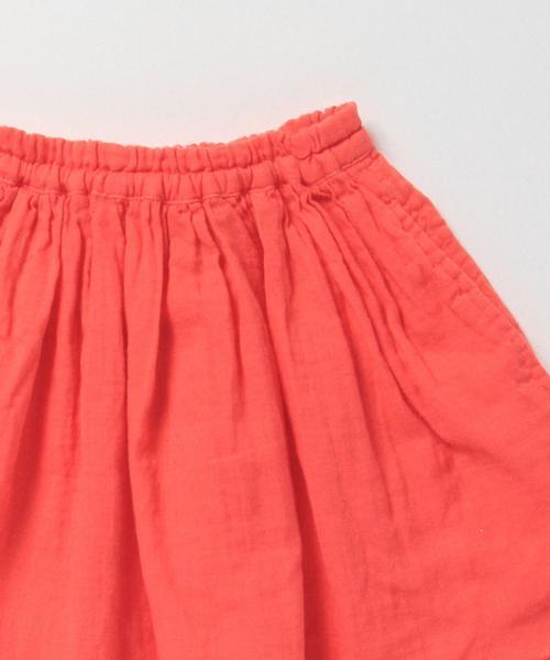 こども ビームス(コドモビームス)の「◎◎こども ビームス / "Daily Cut" Wガーゼ スカート (90~140cm)(スカート・キッズ・レッド系その他/ミント/ネイビー・L(130-140cm)/M(110-120cm)/S(90-100cm))」の10枚目の写真