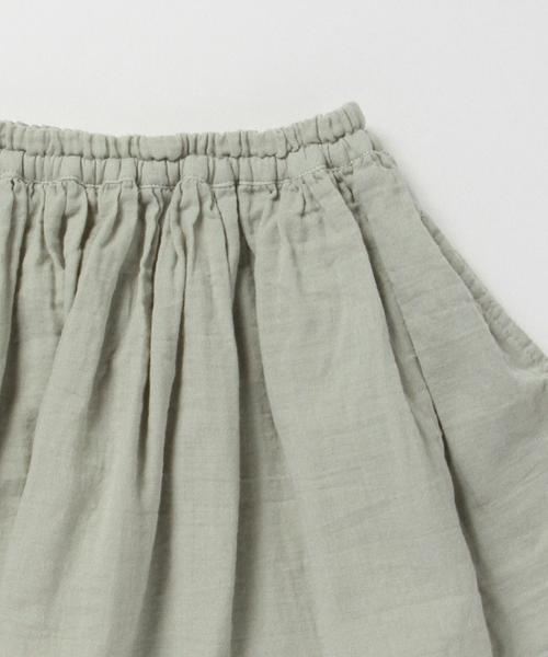 こども ビームス(コドモビームス)の「◎◎こども ビームス / "Daily Cut" Wガーゼ スカート (90~140cm)(スカート・キッズ・レッド系その他/ミント/ネイビー・L(130-140cm)/M(110-120cm)/S(90-100cm))」の14枚目の写真