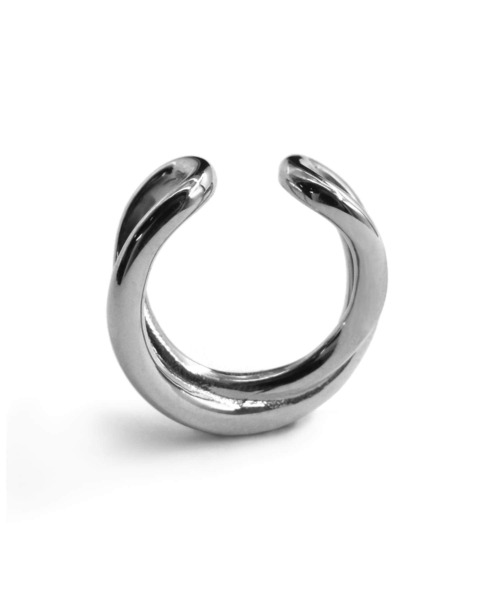 LHME(エルエイチエムイー)の「【WEB限定】”Atrium”ブランチダブルイヤーカフ/サージカルステンレス(金属アレルギー対応)【LHME / エルエイチエムイー】(イヤーカフ・レディース・シルバー/ゴールド・ONE SIZE)」の4枚目の写真