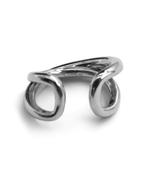 LHME(エルエイチエムイー)の「【WEB限定】”Atrium”ブランチダブルイヤーカフ/サージカルステンレス(金属アレルギー対応)【LHME / エルエイチエムイー】(イヤーカフ・レディース・シルバー/ゴールド・ONE SIZE)」の6枚目の写真