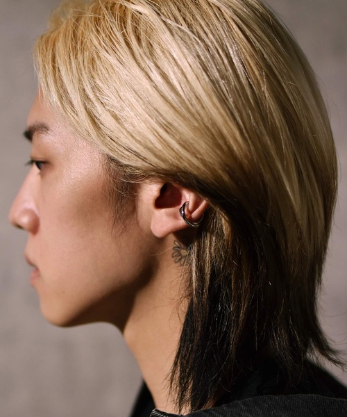 LHME(エルエイチエムイー)の「【WEB限定】”Atrium”ブランチダブルイヤーカフ/サージカルステンレス(金属アレルギー対応)【LHME / エルエイチエムイー】(イヤーカフ・レディース・シルバー/ゴールド・ONE SIZE)」の8枚目の写真