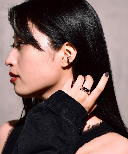 LHME(エルエイチエムイー)の「【WEB限定】”Atrium”ブランチダブルイヤーカフ/サージカルステンレス(金属アレルギー対応)【LHME / エルエイチエムイー】(イヤーカフ・レディース・シルバー/ゴールド・ONE SIZE)」の13枚目の写真