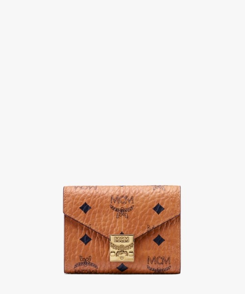 MCM（エムシーエム）の「〈Tracy〉三つ折り ヴィセトス ウォレット（財布・レディース・ブラウン/ブラック・SMALL）」の2枚目の写真