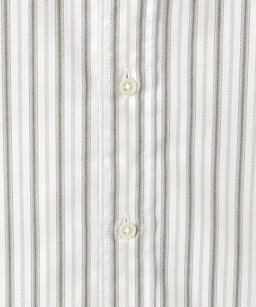 green label relaxing(グリーンレーベルリラクシング)の「オックス ストライプ バンドカラー シャツ -防シワ-(シャツ/ブラウス・メンズ・ホワイト/ベージュ/ロイヤルブルー・M/L/XL/S)」の19枚目の写真