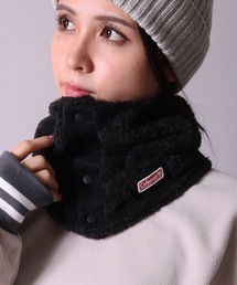 Coleman(コールマン)の(LF)【Coleman】フロント ボタン ボア ネックウォーマー(ネックウォーマー/スヌード)