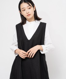 ・ HEAVENLY / ヘブンリ― ヘビーリネン2wayジャンパースカート Heavy Linen 2way JSK 2248042 OP DLW