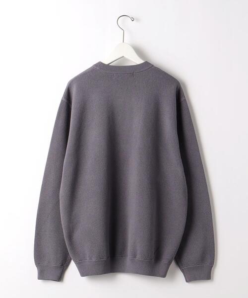 green label relaxing美品 メランジニットL コットン　伸縮性 green label relaxing（グリーンレーベルリラクシング）の