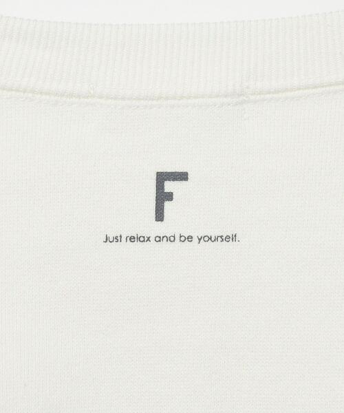 FEELING MADE（フィーリングメイド）の「FEELING MADE ヘビー裏毛 ショートワイド 袖ボリュームプルオーバー（スウェット・レディース・ライトグレー/ブラック/オフホワイト・FREE）」の16枚目の写真