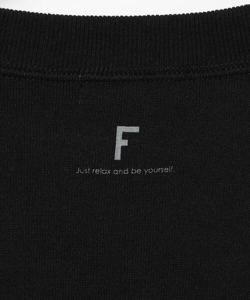 FEELING MADE（フィーリングメイド）の「FEELING MADE ヘビー裏毛 ショートワイド 袖ボリュームプルオーバー（スウェット・レディース・ライトグレー/ブラック/オフホワイト・FREE）」の17枚目の写真