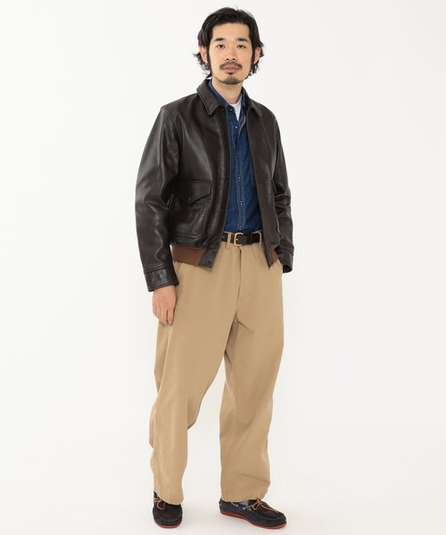 BEAMS PLUS（ビームスプラス）の「BEAMS PLUS / ミリタリー レザー