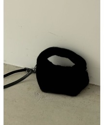 Re:EDIT | [神山まりあさん着用][WINTER COLLECTION]フェイクファーハンドバッグ(ハンドバッグ)