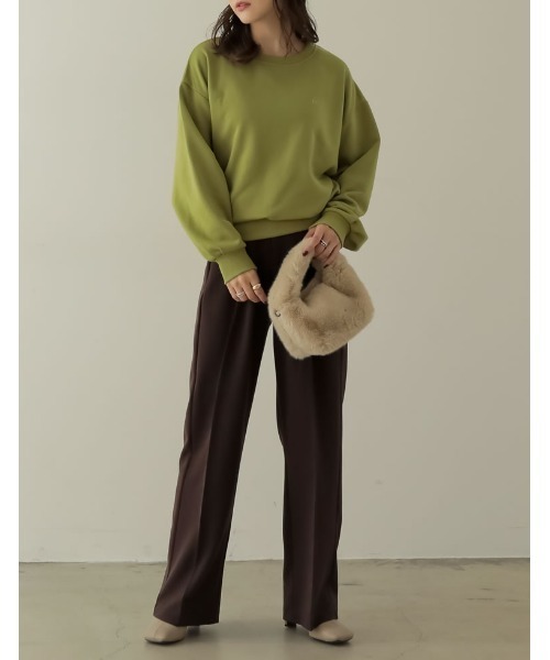 Re:EDIT（リエディ）の「[2023A/W COLLECTION]フェイクファーハンドバッグ（ハンドバッグ・レディース・ブラック/ベージュ/グリーン/モカ・FREE）」の18枚目の写真
