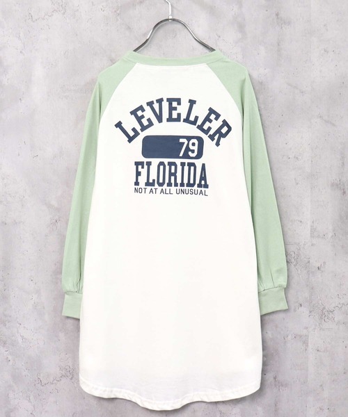 THE CASUAL(カジュアル)の「選べる18カラービッグシルエットひざ丈ワンピース(ワンピース・キッズ・ブラック/ダークグリーン/ベージュ/ネイビー/ブラウン/オフホワイト/ミント/ラベンダー/チャコール/ホワイト系/ホワイト系1/ホワイト系2/ホワイト系3/ホワイト系4/ホワイト系5/ホワイト系6/ホワイト系7/ホワイト系8・110cm/120cm/130cm/140cm/150cm/160cm)」の6枚目の写真