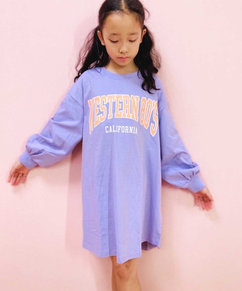 THE CASUAL(カジュアル)の「選べる18カラービッグシルエットひざ丈ワンピース(ワンピース・キッズ・ブラック/ダークグリーン/ベージュ/ネイビー/ブラウン/オフホワイト/ミント/ラベンダー/チャコール/ホワイト系/ホワイト系1/ホワイト系2/ホワイト系3/ホワイト系4/ホワイト系5/ホワイト系6/ホワイト系7/ホワイト系8・110cm/120cm/130cm/140cm/150cm/160cm)」の18枚目の写真