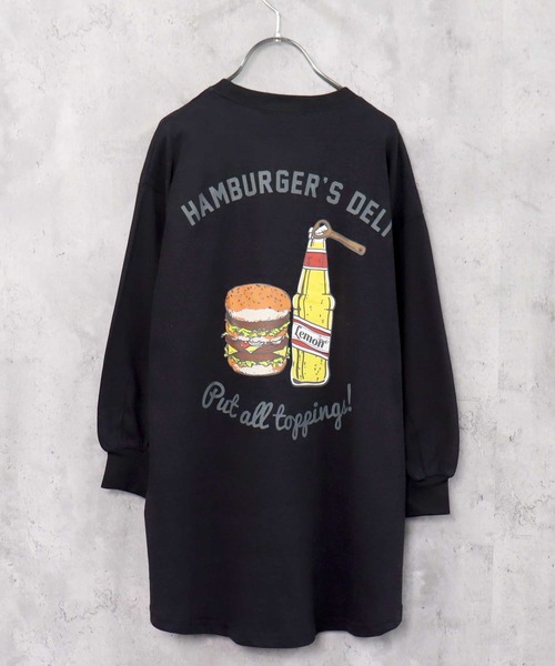 THE CASUAL(カジュアル)の「選べる18カラービッグシルエットひざ丈ワンピース(ワンピース・キッズ・ブラック/ダークグリーン/ベージュ/ネイビー/ブラウン/オフホワイト/ミント/ラベンダー/チャコール/ホワイト系/ホワイト系1/ホワイト系2/ホワイト系3/ホワイト系4/ホワイト系5/ホワイト系6/ホワイト系7/ホワイト系8・110cm/120cm/130cm/140cm/150cm/160cm)」の12枚目の写真