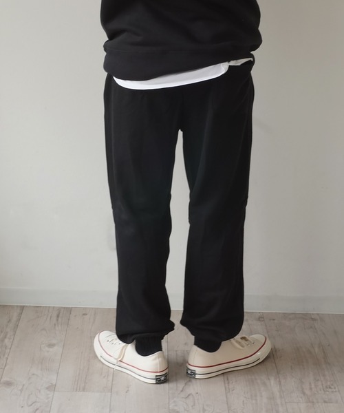 GGD（ジージーディー）の「【GGD】 ルーズシルエット スエットパンツ（スウェットパンツ・メンズ・杢グレー/グレー/ブラック/グリーン・FREE）」の11枚目の写真